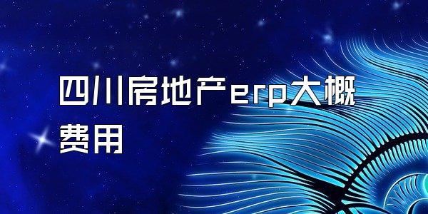 四川房地产erp大概费用