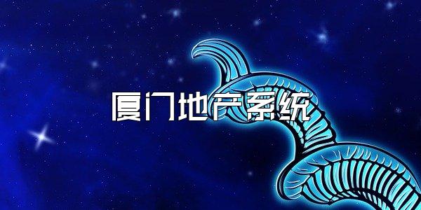 厦门地产系统