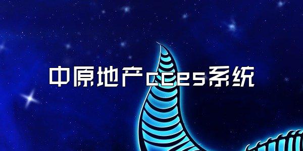 中原地产cces系统
