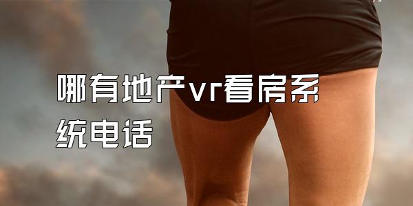 哪有地产vr看房系统电话
