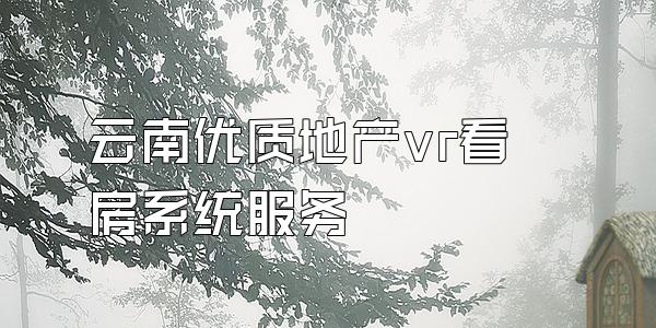 云南优质地产vr看房系统服务