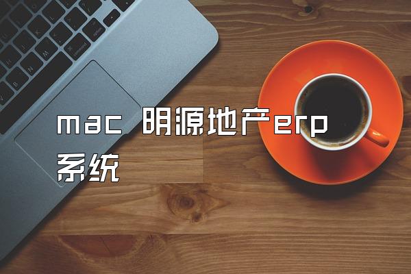 mac 明源地产erp系统