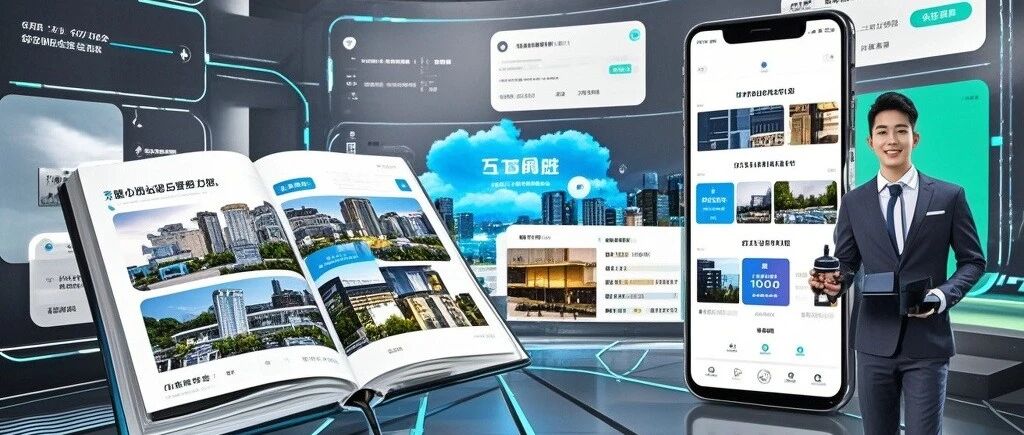 置业顾问不用跑售楼处拿资料：手机端一键分享 “电子楼书”，客户打开率 90%+